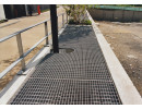 Pozinkovaný svařovaný podlahový rošt SP 40x2 1000x1000 mm